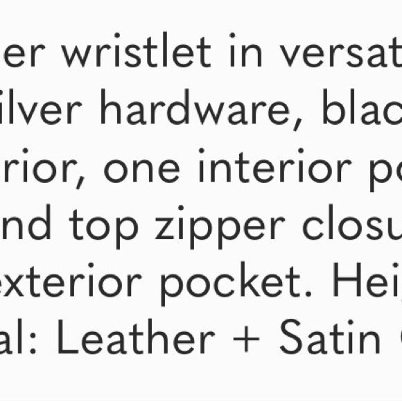 Coach Park Leather Wristlet Zipper Top Turn Lock - Picture 7 of 7